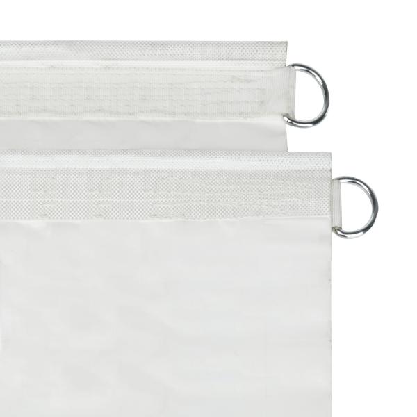 PVC-Kederplane mit 13mm Keder, weiß, 3,00 x 20,00m